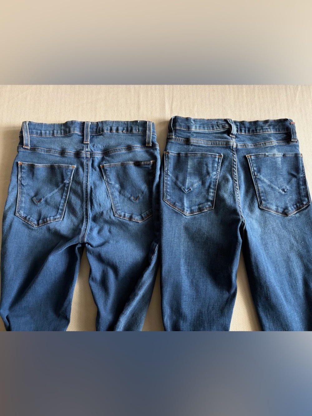 Duo of Hudson Super Skinny Jeans Blair and Barbara Sz 25 (0) - Picture 2 of 10
